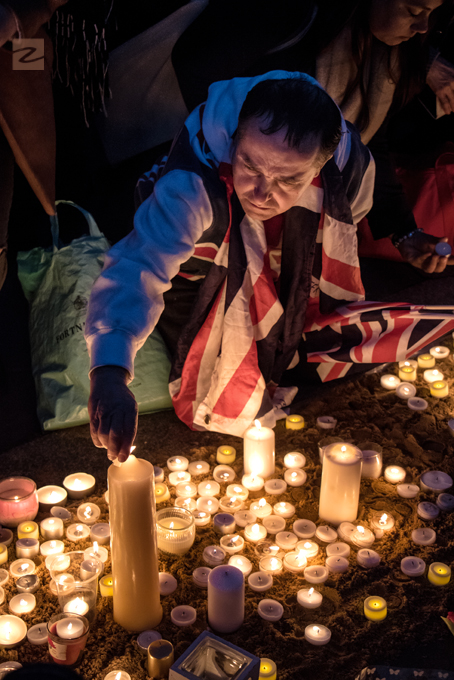 Vigil London Trafalgar Square